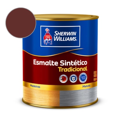 Tinta Esmalte Tradicional Alto Brilho Vermelho Chassi Sherwin Williams 0,9L