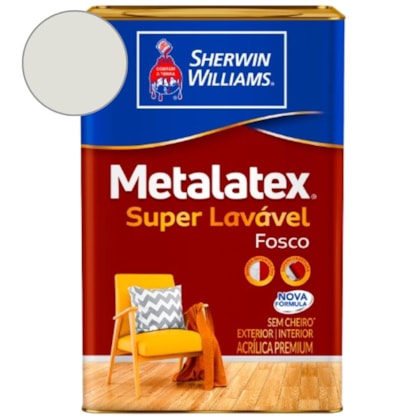 Tinta Metalatex Acrílica Fosca Branco Gelo Sherwin Williams 18L