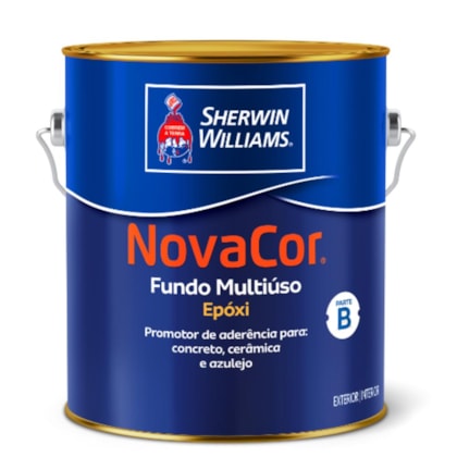 Tinta NovaCor Fundo Multiuso Epóxi (B) Sherwin Williams 0,9L