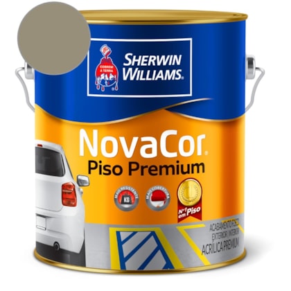 Tinta NovaCor Para Piso Concreto Sherwin Williams 3,6L