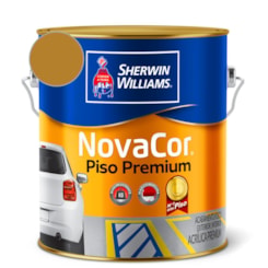 Tinta NovaCor Para Piso Premium Amarelo Sherwin Williams 0,9L