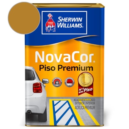 Tinta NovaCor Para Piso Premium Amarelo Sherwin Williams 18L