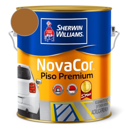 Tinta NovaCor Para Piso Premium Castor Sherwin Williams 3,6L