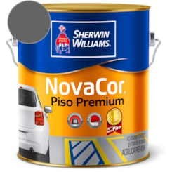Tinta NovaCor Para Piso Premium Cinza Chumbo Sherwin Williams 3,6L