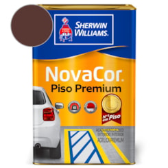 Tinta NovaCor Para Piso Premium Marrom Sherwin Williams 18L