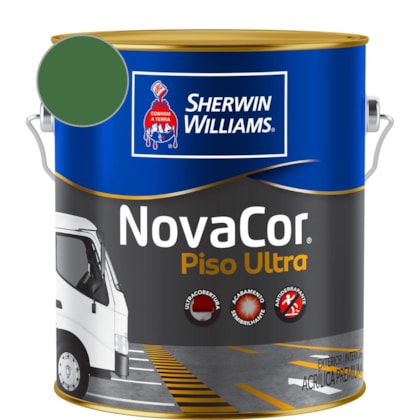 Tinta NovaCor Para Piso Ultra Verde Sherwin Williams 3,6L