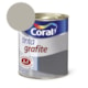 Tinta Para Metal Tinta Grafite Fosco Cinza Médio 900ml Coral - e23504c5-32b0-459d-a326-a21e6e5449e1