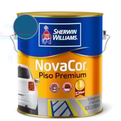 Tinta Para Piso NovaCor Azul Sherwin Williams 0,9L