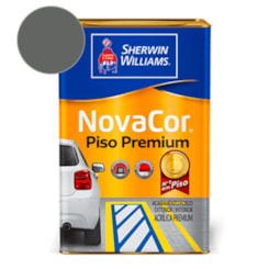 Tinta Para Piso NovaCor Cinza Chumbo Sherwin Williams 18L