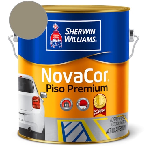 Tinta Para Piso NovaCor Concreto Sherwin Williams 3,6L - Imagem principal - 370a198d-8352-4b7f-8f58-9fd4dc7bc085