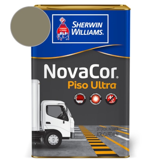 Tinta Para Piso Ultra NovaCor Concreto Sherwin Williams 18L - Imagem principal - d49cd65a-f44a-4693-9a3d-88ddf0648af6