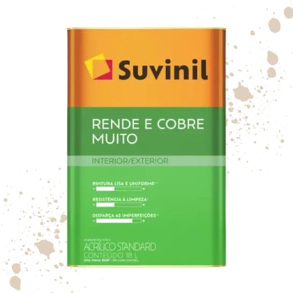 Tinta Rende & Cobre Muito Areia Suvinil 18L