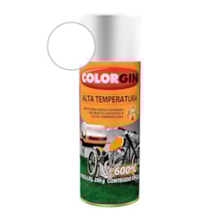 Tinta Spray Alta Temperatura Branco Colorgin 250g