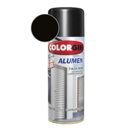 Tinta Spray Alumen Bronze Colorgin 1003 235g