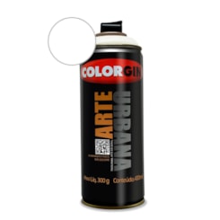 Tinta Spray Arte Urbana Branco Colorgin 350g