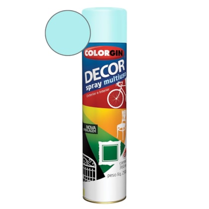 Tinta Spray Decor Azul Ceu Colorgin 250g
