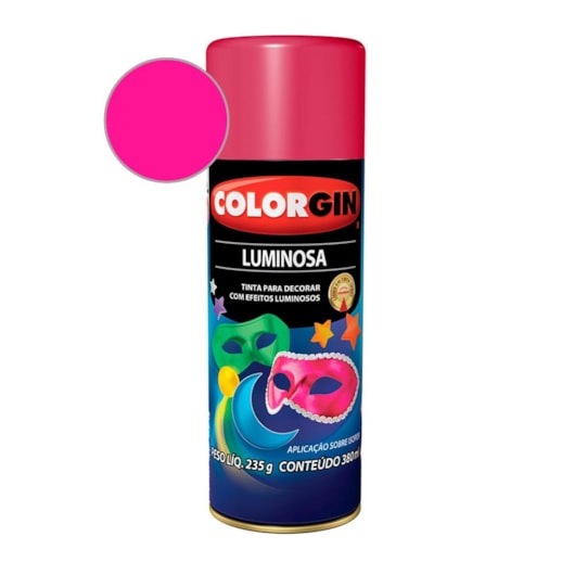 Tinta Spray  Maravilha Luminosa Colorgin 235g - Imagem principal - d942bf29-b6af-49bb-9657-b55a14126588