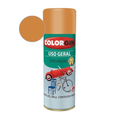 Tinta Spray Premium Uso Geral Para Geladeira Bege Brastemp Colorgin 280g