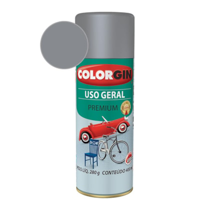 Tinta Spray Uso Geral Premium Metalico Primer Rapido Ciza Colorgin 280g
