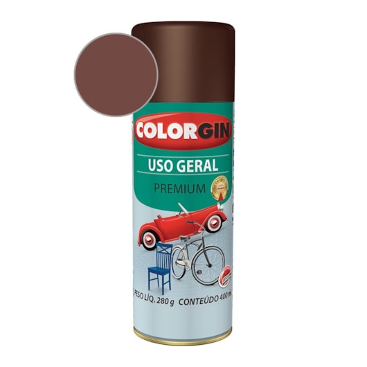 Tinta Spray Uso Geral Premium Metalico Primer Rapido Óxido Colorgin 280g - Imagem principal - 9a18bf60-7234-45a6-b0cd-6a0ef9bf81f2