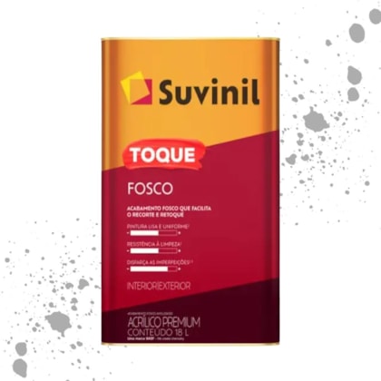 Tinta Toque Fosco Clássica Granito Nobre Suvinil 18L