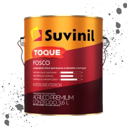 Tinta Toque Fosco Clássica Granito Nobre Suvinil 3,6L
