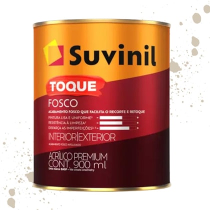 Tinta Toque Fosco Clássica Palha Suvinil 3,6L