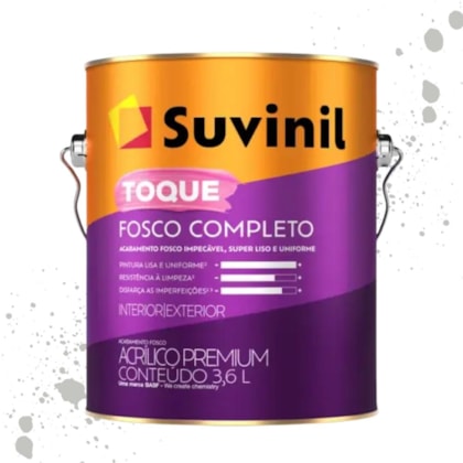 Tinta Toque Fosco Completo Elefante Suvinil 3,6L