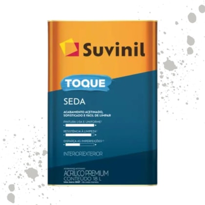 Tinta Toque Seda Cromio Suvinil 18L