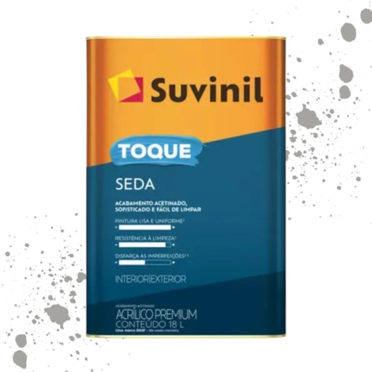 Tinta Toque Seda Elefante Suvinil 18L - Imagem principal - 8b967643-e5ff-4e7c-b3a1-dbb45964841a