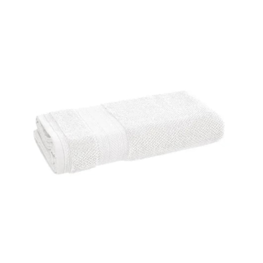 Toalha De Banho Empire Branco Karsten 70x135cm - Imagem principal - 8aac49ed-101a-473e-983d-a6d37fff4ec3