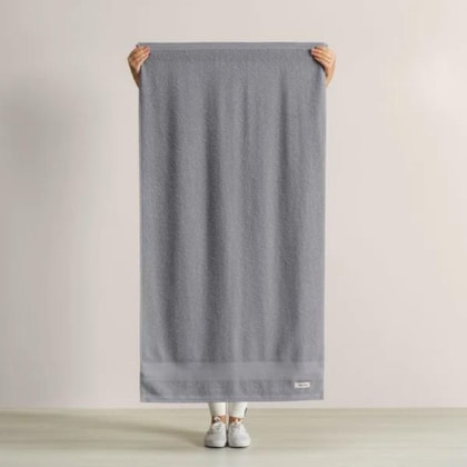 Toalha De Banho Empire Cinza Urbano Karsten 70x135cm