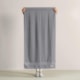Toalha De Banho Empire Cinza Urbano Karsten 70x135cm - 0b947c9d-80d8-4cae-a687-36bb2de8417f