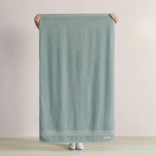 Toalha De Banho Empire Verde Miragem Karsten 86x150cm - Imagem principal - 611f1a1d-5db8-439d-ad42-a7c0664def45