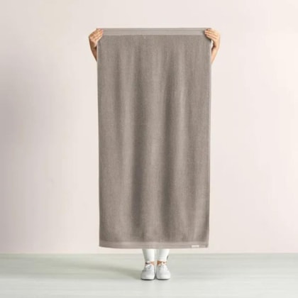 Toalha De Banho Imperial Cinza Lunar Karsten 70x140cm