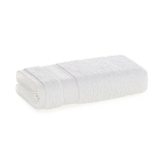 Toalha De Banho Linea Branco Karsten 70x135cm - Imagem principal - 4a5bb41f-35bf-4260-b474-cd4f1bc3be6d