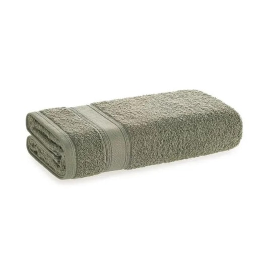 Toalha De Banho Linea Verde Escuro Karsten 70x135cm - Imagem principal - c21525e2-0ab5-419c-ac37-d676c52654bb