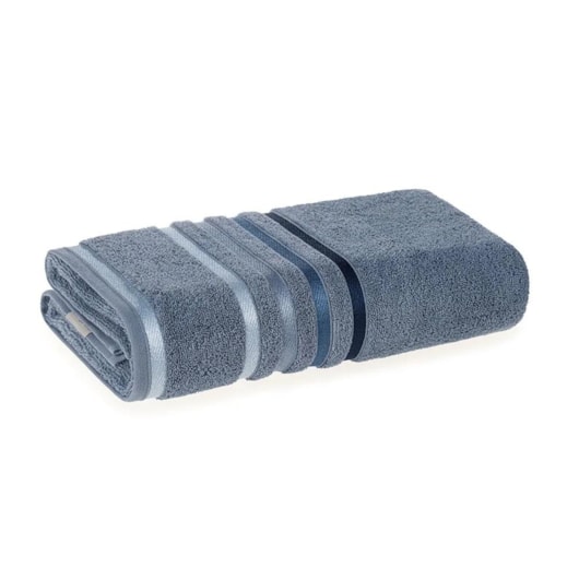Toalha De Banho Lumina Azul Sereno Karsten 86x150cm - Imagem principal - ddac2afb-42d4-45c9-8921-2fdc052a88e9