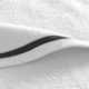 Toalha De Banho Lumina Branco Com Cinza Karsten 86x150cm - 5c71ae57-850f-4383-895b-dc7f596ce8df