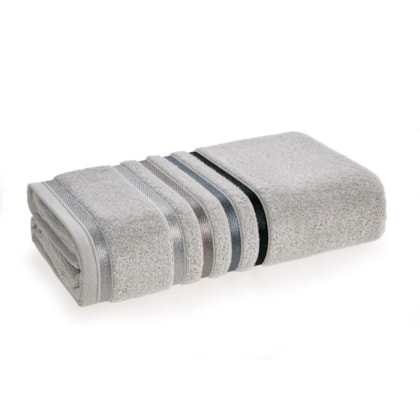 Toalha De Banho Lumina Mineral Com Cinza Karsten 86x150cm
