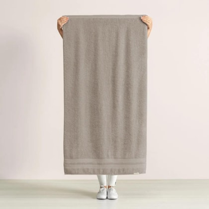 Toalha De Banho Unika Cinza Lunar Karsten 70x140cm