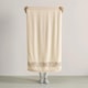 Toalha De Banho Yuna Vanilla Com Laranja Karsten 70x135cm - c5a6defe-601e-40fd-b85b-ce2a4af05eba