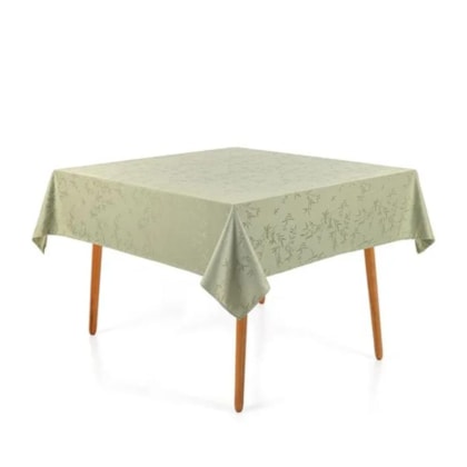 Toalha De Mesa Veríssimo Alecrim Verde Karsten 180x180cm