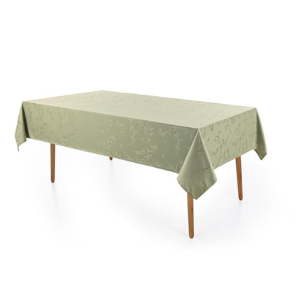 Toalha De Mesa Veríssimo Alecrim Verde Karsten 180x270cm