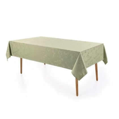 Toalha De Mesa Veríssimo Alecrim Verde Karsten 180x270cm