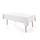 Toalha De Mesa Veríssimo Branco Branco Karsten 180x220cm - 923f3f36-c4c6-428b-912b-b6feae9f968a