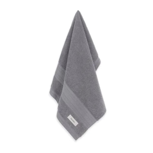 Toalha De Rosto Empire Cinza Urbano Karsten 48x70cm - Imagem principal - 190a5ebd-db08-4540-a35f-cb78427e7bb2