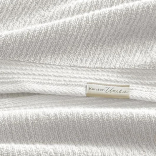 Toalha De Rosto Imperial Branco Karsten 48x80cm - Imagem principal - 633372d7-f28c-445e-a607-0484fc10b76e