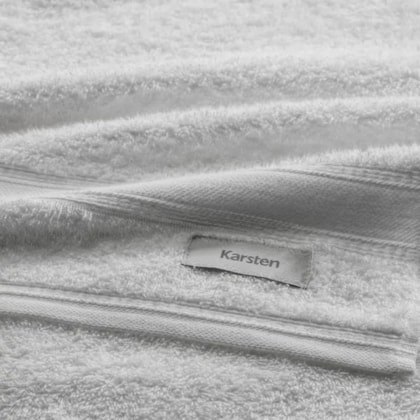 Toalha De Rosto Linea Branco Karsten 48x80cm