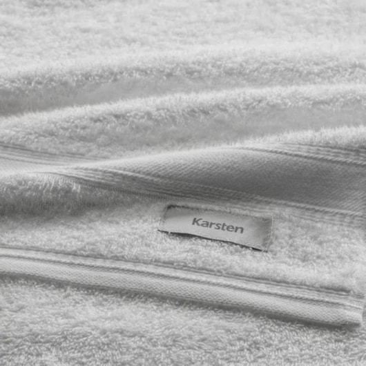 Toalha De Rosto Linea Branco Karsten 48x80cm - Imagem principal - 9b58ac49-714e-4a60-b317-c44d80659149
